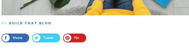 add a pinterest share icon
