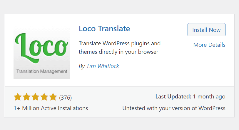 locotranslate plugin