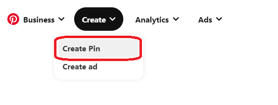 create a pin